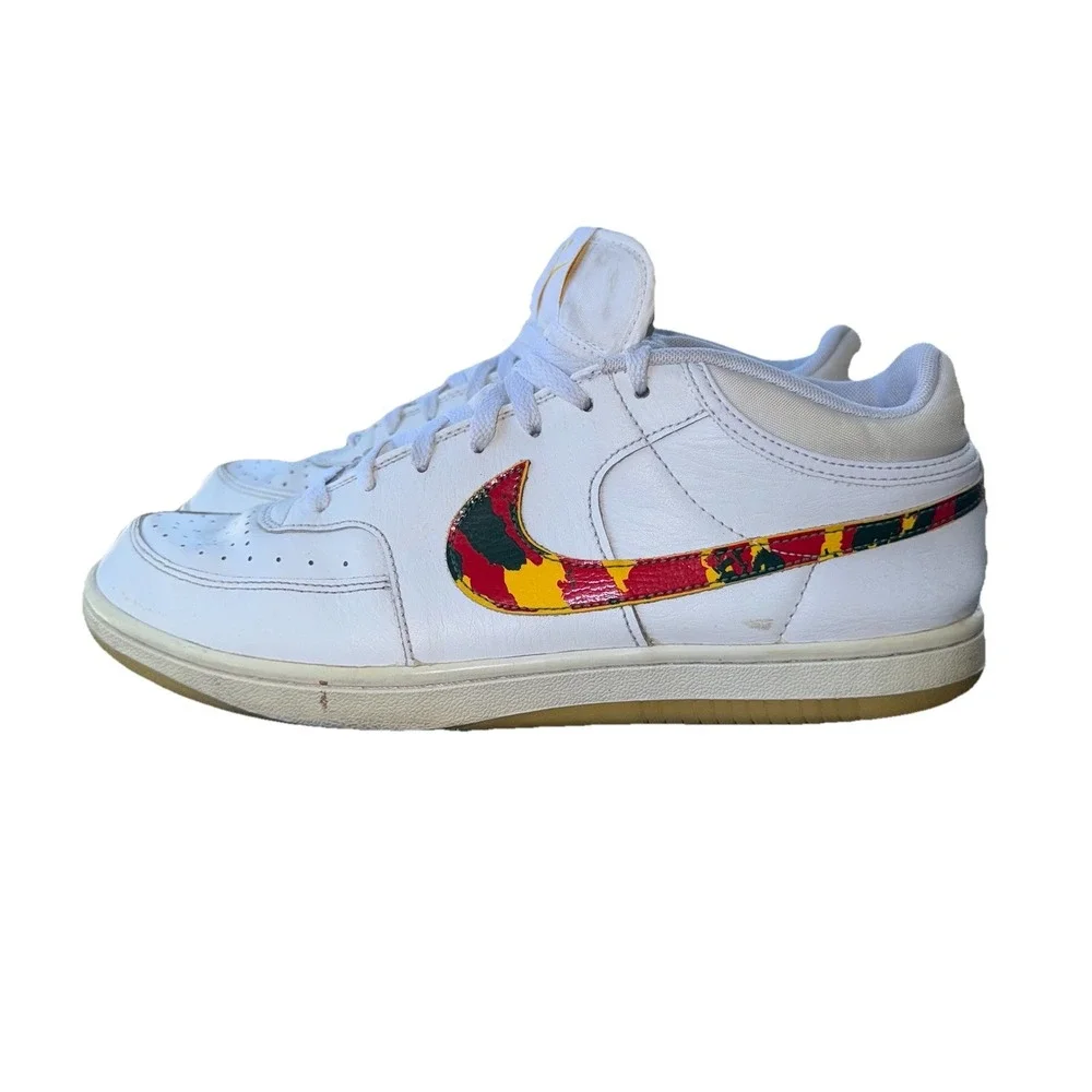 Nike Sky Force 3/4 White Red‎ Camo Swoosh Mens Size 11.5